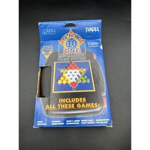 Fundex 2002 Ten Games In One Mini Magnetic Game System Gaming On The Go